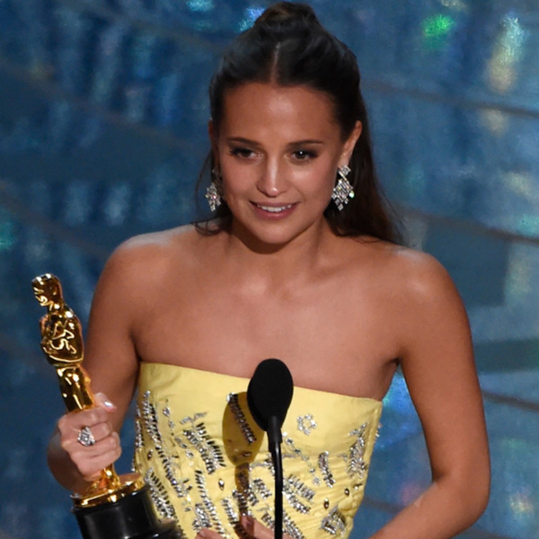 Alicia Vikander Celebrated Her Oscars Win With Eating and Dancing - E